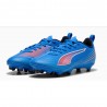 Puma Ultra 6 Ply Fg Ag Blu Rosso - Scarpe Da Calcio Bambino