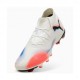 Puma Future 8 Pro Fg Ag Bianco Rosso - Scarpe Da Calcio Uomo