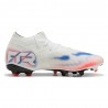 Puma Future 8 Match Fg Ag Bianco Rosso - Scarpe Da Calcio Uomo