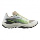 Salomon Genesis Bianco Oxford Tan Verde Gecko - Scarpe Trail Running Uomo