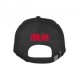 Imma Cappellino Sr Ricamo+Patch Milan Nero Rosso Uomo