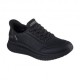 Skechers Bobs Squad 4 Key Look Slip-Ins Lea Nero - Sneakers Donna