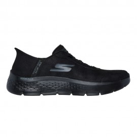 Skechers Go Walk Flex Mali Slip-Ins Lea Nero - Sneakers Donna