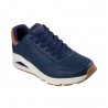 Skechers One Suited On Air Lea Blu Marrone - Sneakers Uomo