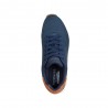 Skechers One Suited On Air Lea Blu Marrone - Sneakers Uomo