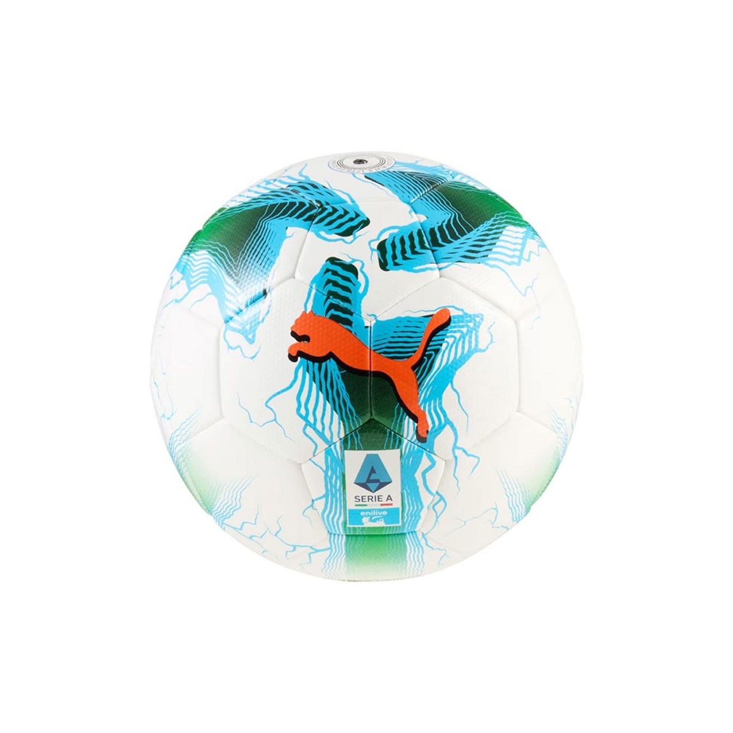 PALLONE CALCIO PUMA SERIE A TIM 2025/2026 ORBITA mis.5 084640-01 col.bianco/mul - Immagine 3
