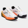 Joma Sport Padel Open Bianco Arancio Azzurro - Scarpe Padel Uomo