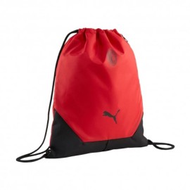 Puma Zaino A Sacca Ac Milan Ess Nero Rosso Uomo