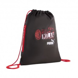 Puma Zaino A Sacca Acm Milan Nrgy Nero Rosso Uomo