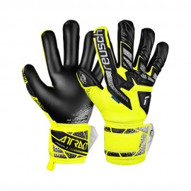 Reusch Guanti Calcio Attrakt Freegel Giallo Argento Nero Uomo