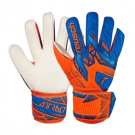 Reusch Guanti Calcio Attrakt Solid Arancio Blue Uomo