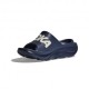 Hoka Ora Athletic Slide Varsity Navy Bianco - Ciabatte Uomo