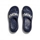 Hoka Ora Athletic Slide Varsity Navy Bianco - Ciabatte Uomo