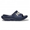Hoka Ora Athletic Slide Varsity Navy Bianco - Ciabatte Uomo