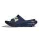 Hoka Ora Athletic Slide Varsity Navy Bianco - Ciabatte Uomo