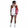 Nike One Classic Canotta Palestra Bianco Donna