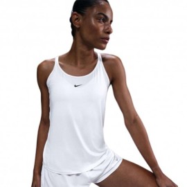 Nike One Classic Canotta Palestra Bianco Donna