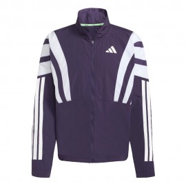 ADIDAS Giacca Running Adizero Ny Aurplu Uomo