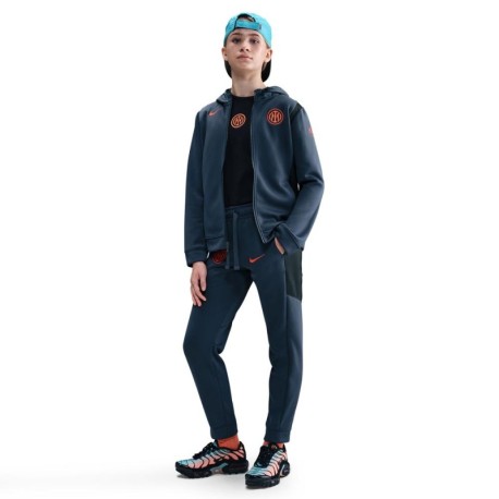 Nike Tuta Calcio Inter Express Ucl Blu Nero Arancio Bambino