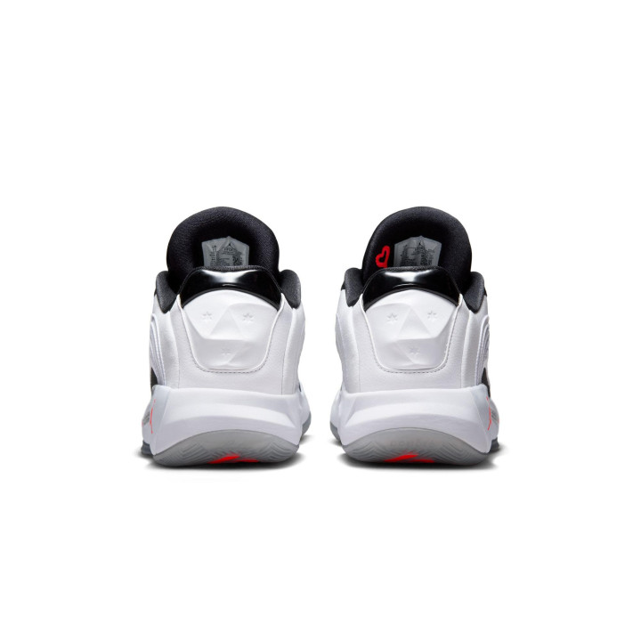 Nike Jordan Luka 4 Bianco Rosso Nero - Scarpe Basket Uomo
