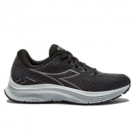 Diadora Vortice Hip 10 Nero Glacier Gray - Scarpe Running Donna