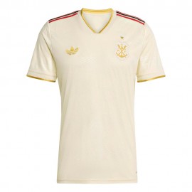 ADIDAS Maglia Maniche Corte Flamengo Third 25 26 Bianco Uomo