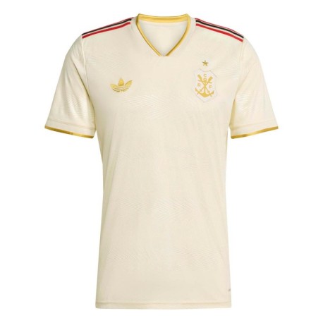 ADIDAS Maglia Maniche Corte Flamengo Third 25 26 Bianco Uomo