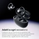 Shokz Opendots Cuffie a Conduzione Ossea Nero