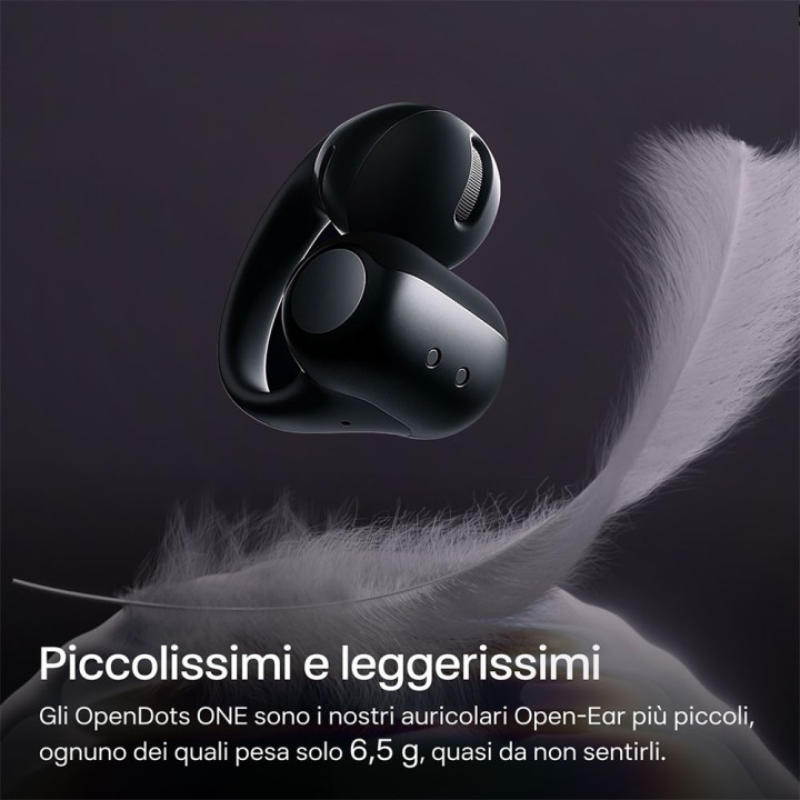 AURICOLARI OPENDOTS ONE Nero