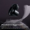 Shokz Opendots Cuffie a Conduzione Ossea Nero