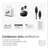 Shokz Opendots Cuffie a Conduzione Ossea Nero