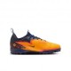 Nike Phantom 6 Low Academy Tf Eh Arancio Giallo Blu - Scarpe Da Calcio Bambino