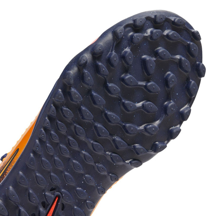 Nike Phantom 6 Low Academy Tf Eh Arancio Giallo Blu - Scarpe Da Calcio Bambino