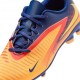 Nike Phantom 6 Low Club Fg Mg Eh Arancio Giallo Blu - Scarpe Da Calcio Bambino
