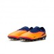 Nike Phantom 6 Low Pro Fg Mg Eh Arancio Giallo Blu - Scarpe Da Calcio Bambino