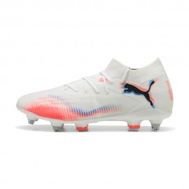 Puma Future 8 Match Mxsg Bianco Blu Rosso - Scarpe Da Calcio Uomo