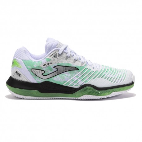 Joma Sport Tennis Point Clay Bianco Verde - Scarpe Da Tennis Uomo