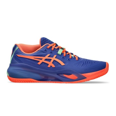 Asics Gel-Resolution X Dark Cobalt Vivd Coral - Scarpe Da Padel Uomo