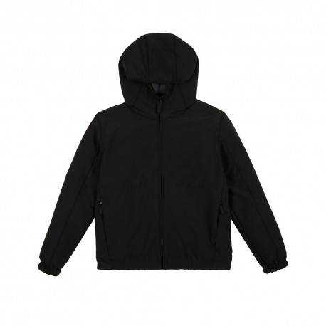 Ea7 Jacket Monogram Nero Bambino