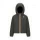 K-Way Giacca Jack Reversibile Nero Verde Bambino