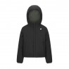 K-Way Giacca Jack Reversibile Nero Verde Bambino
