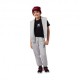 Champion Pantaloni Con Polsino Unisex Junior Grigio Bambino