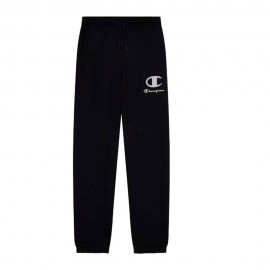 Champion Pantaloni Con Polsino Unisex Junior Nero Bambino