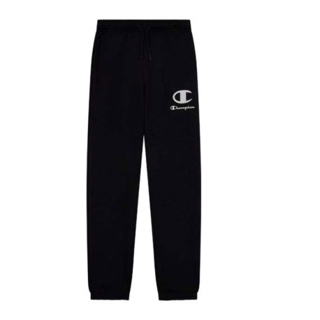Champion Pantaloni Con Polsino Unisex Junior Nero Bambino