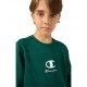 Champion Tuta Sportiva Unisex Junior Verde Bambino