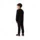 Champion Tuta Sportiva Unisex Junior Nero Bambino