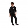 Champion Tuta Sportiva Unisex Junior Nero Bambino