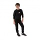 Champion Tuta Sportiva Unisex Junior Nero Bambino