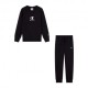 Champion Tuta Sportiva Unisex Junior Nero Bambino