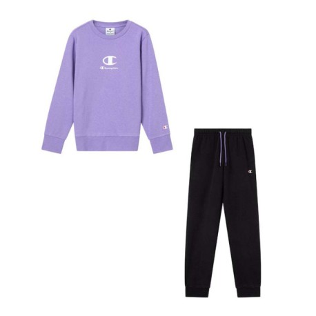 Champion Tuta Sportiva Unisex Junior Lilla Bambino